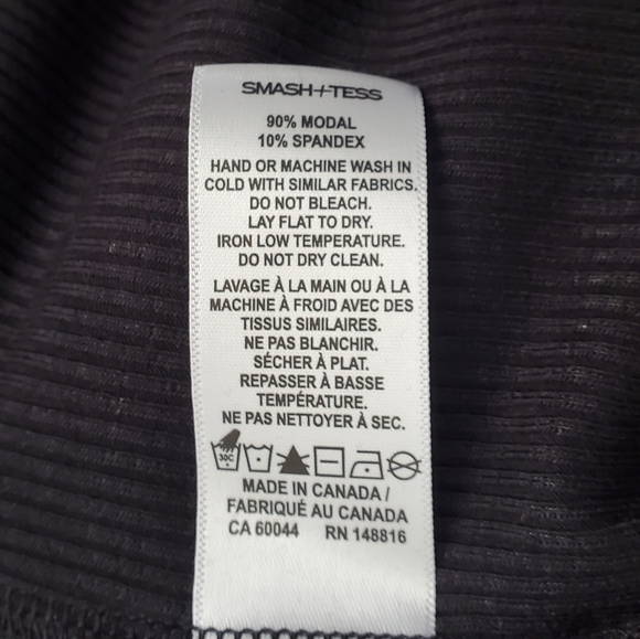 Smash + Tess Black Claire Long Sleeve Top Size L - Picture 4 of 5